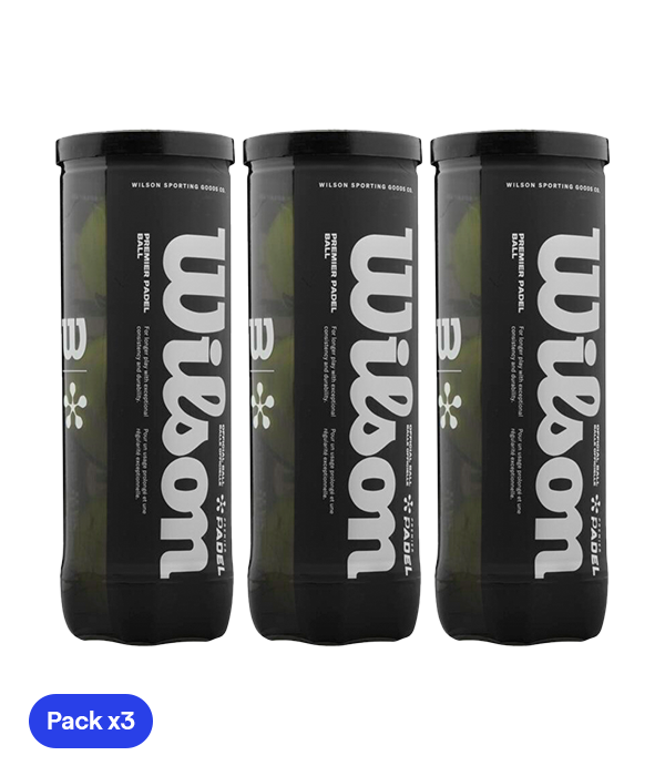 Wilson Padel Premier Balls (Pack x3)