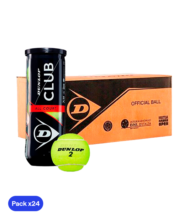 Dunlop Club All Court Ball Box (Pack of 24)