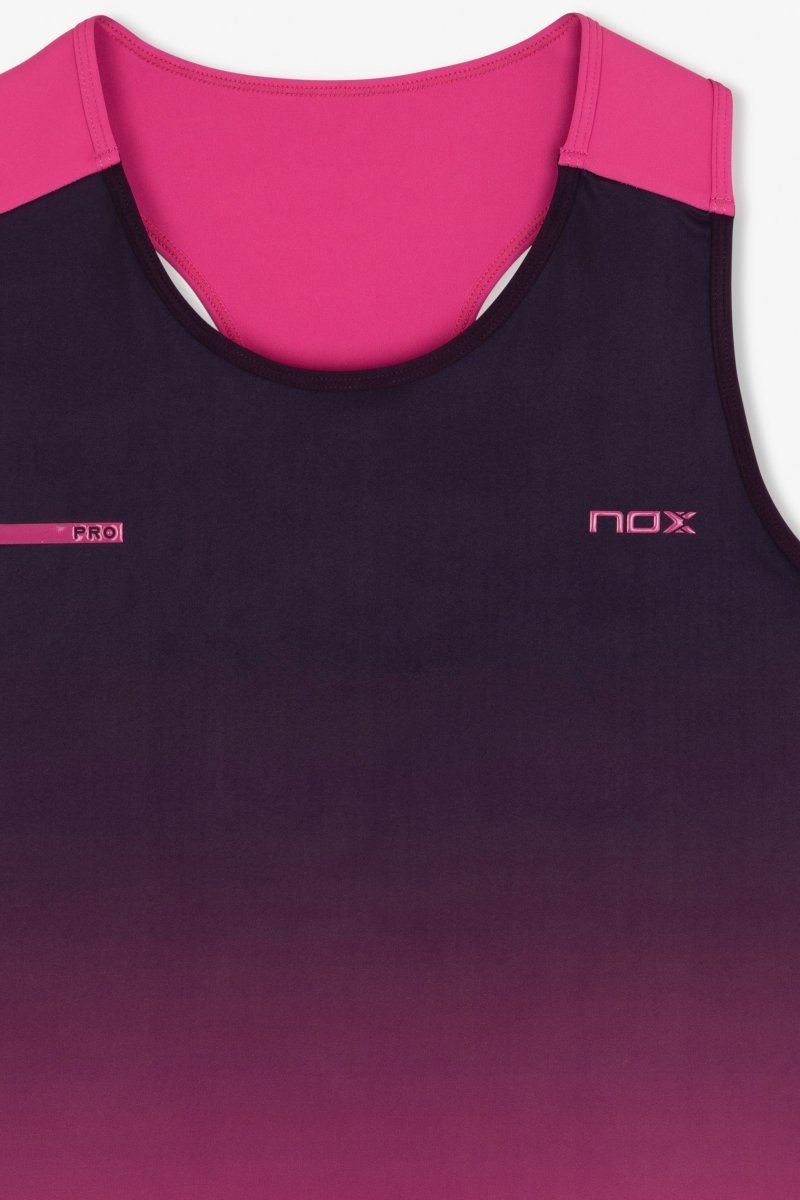 Camiseta Tirantes Mujer PRO Blackberry Rose Degraded - NOXfw25Camisetas