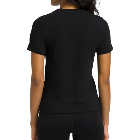 Camiseta Wilson Team Graphic Negro Mujer