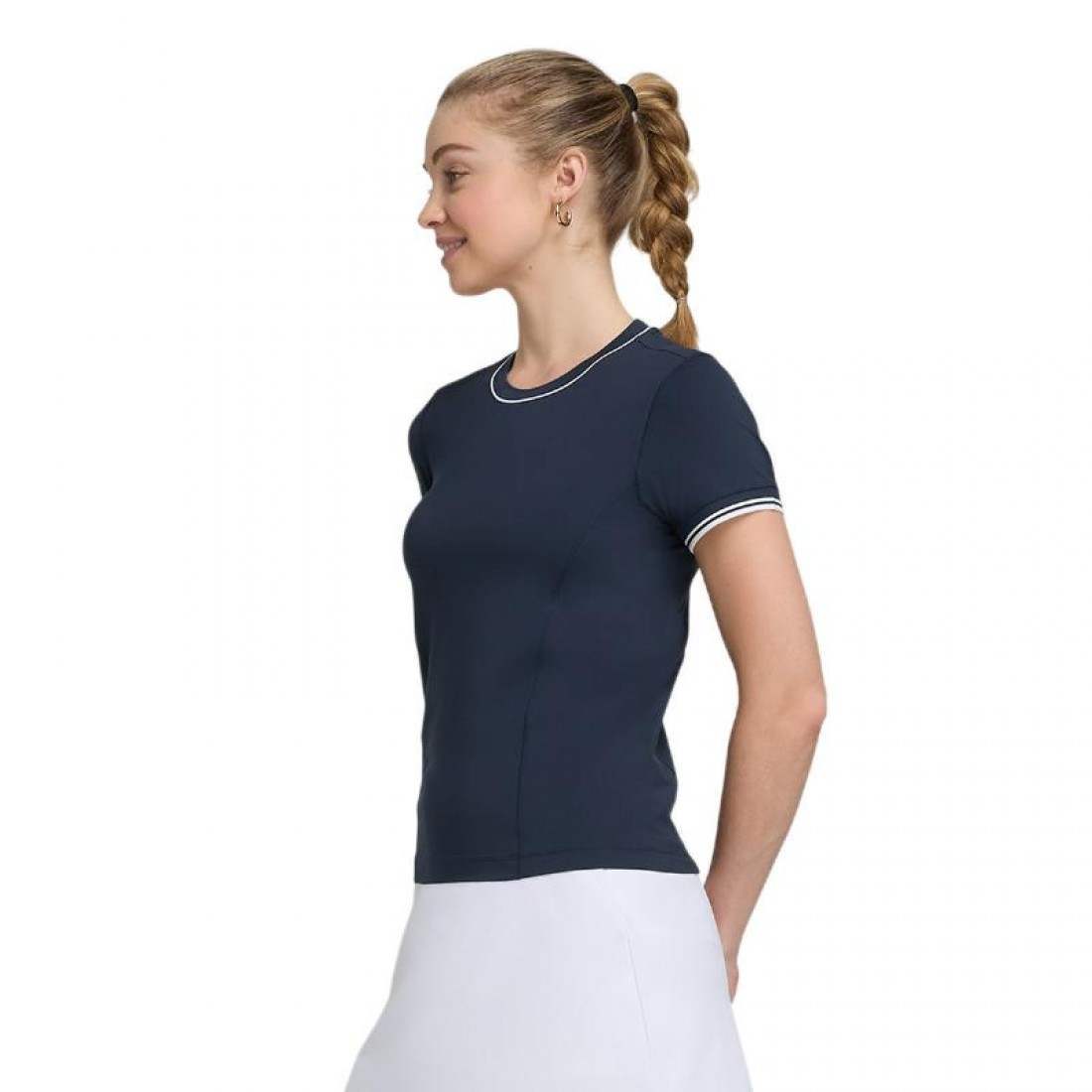 Camiseta Wilson Team Seamless Azul Mujer