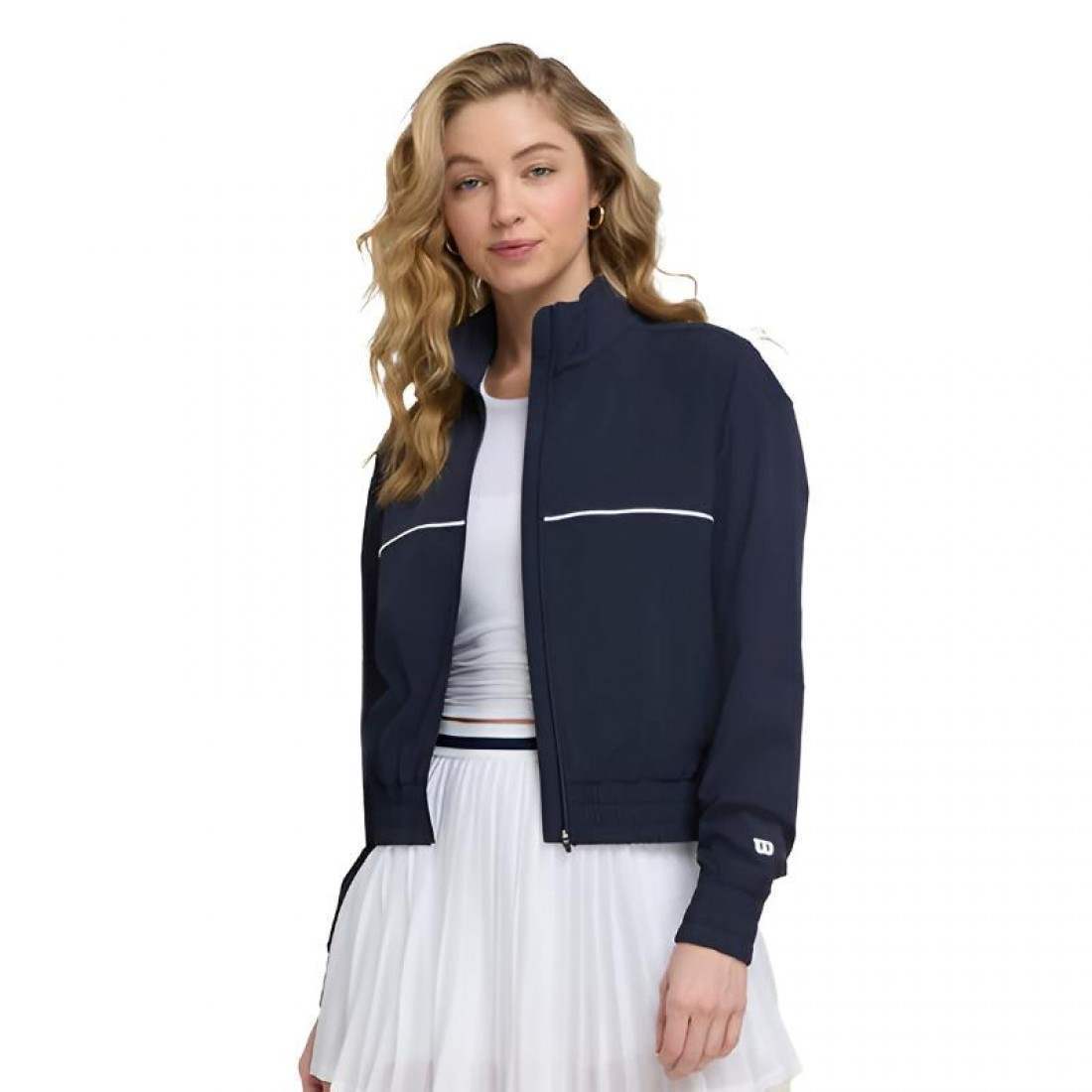 Chaqueta Wilson Team Warm Up Azul Mujer