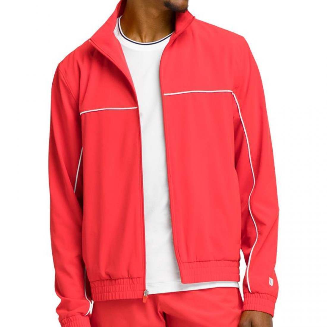 Wilson Chaqueta Team Woven Colorblock Rojo