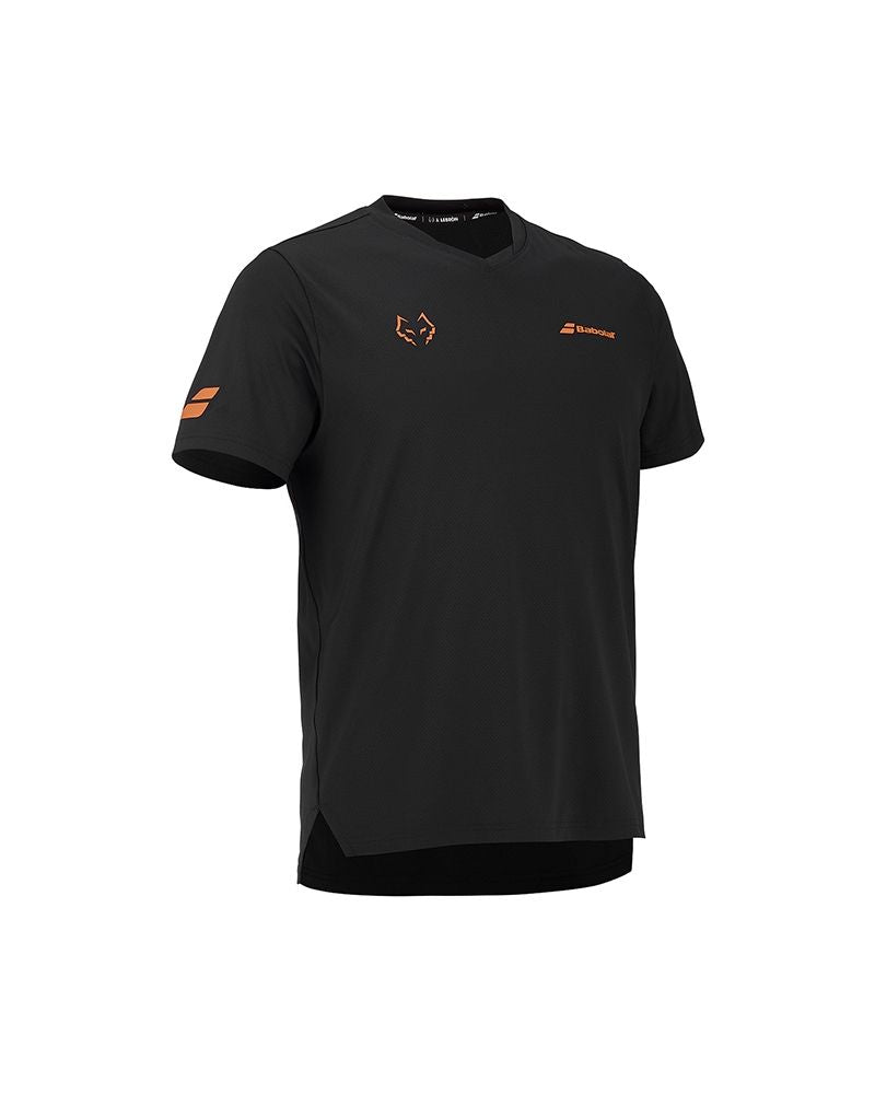 Babolat Camiseta Crew Neck Tee Black J. Lebrón 2026