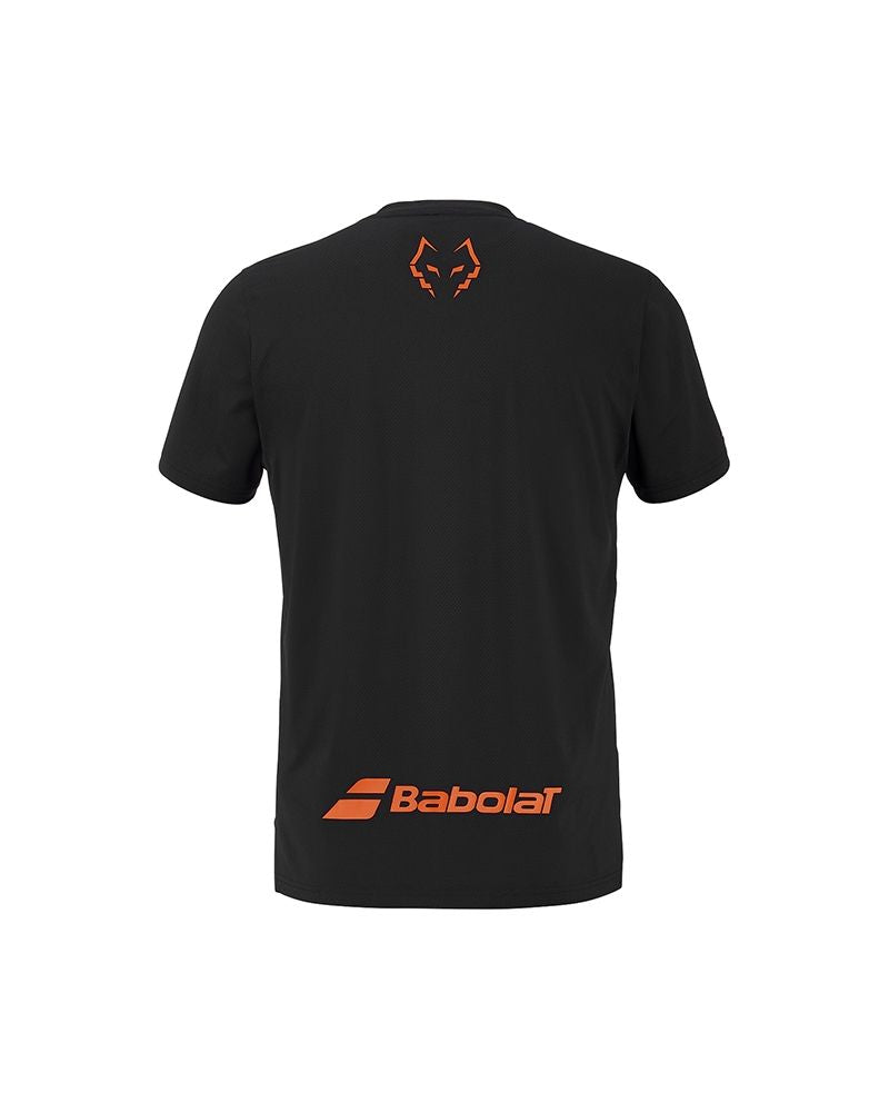 Babolat Camiseta Crew Neck Tee Black J. Lebrón 2026