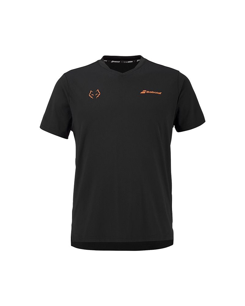 Babolat Camiseta Crew Neck Tee Black J. Lebrón 2026