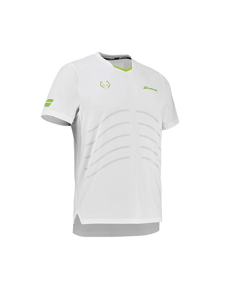 Babolat Camiseta Réplica White/White J. Lebrón 2026