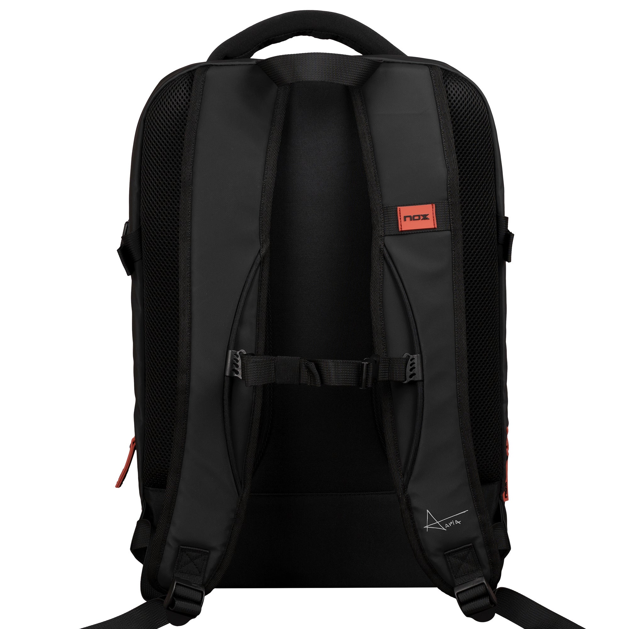 Mochila LUXURY OPEN SERIES negro/rojo - NOX2024Mochilas