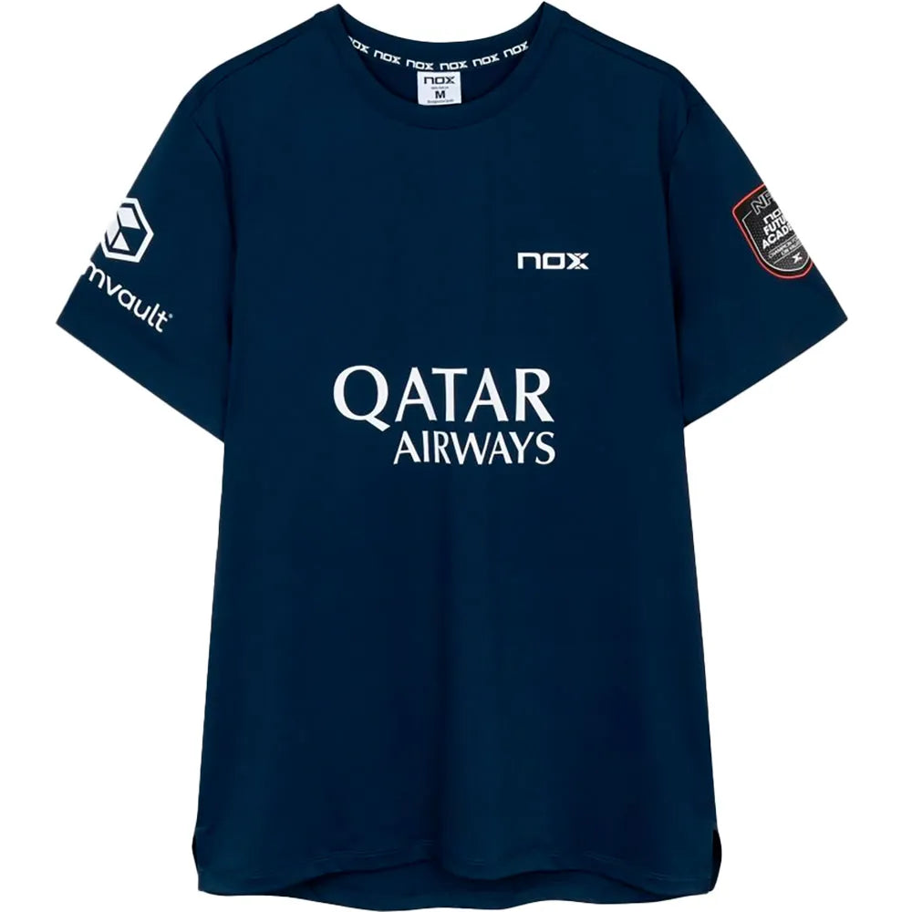 Nox Camiseta Sponsors AT10 Azul Marino de Agustín Tapia