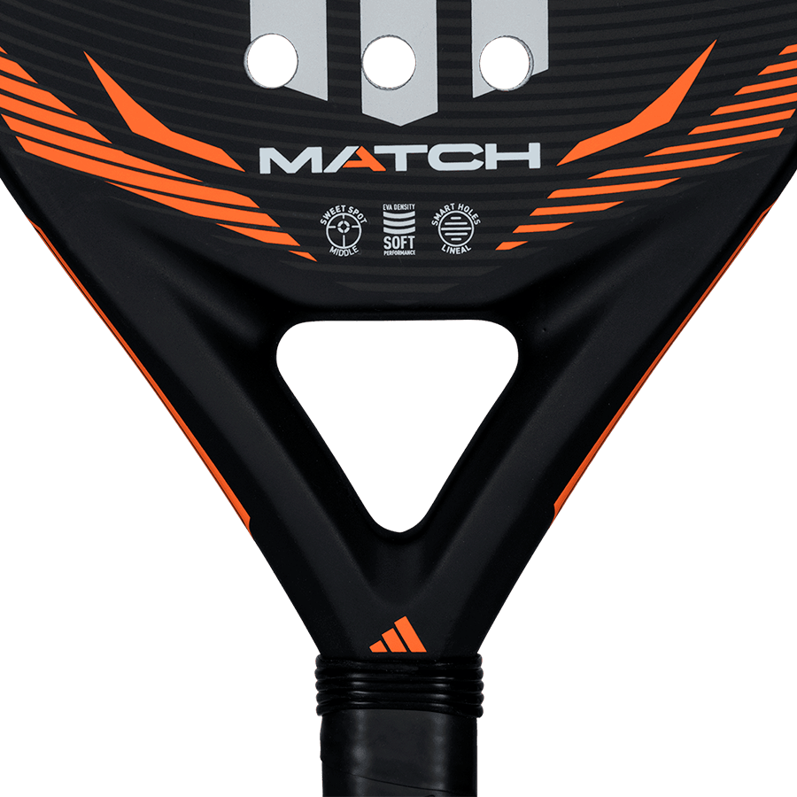 Pala de pádel adidas Match Black 2026
