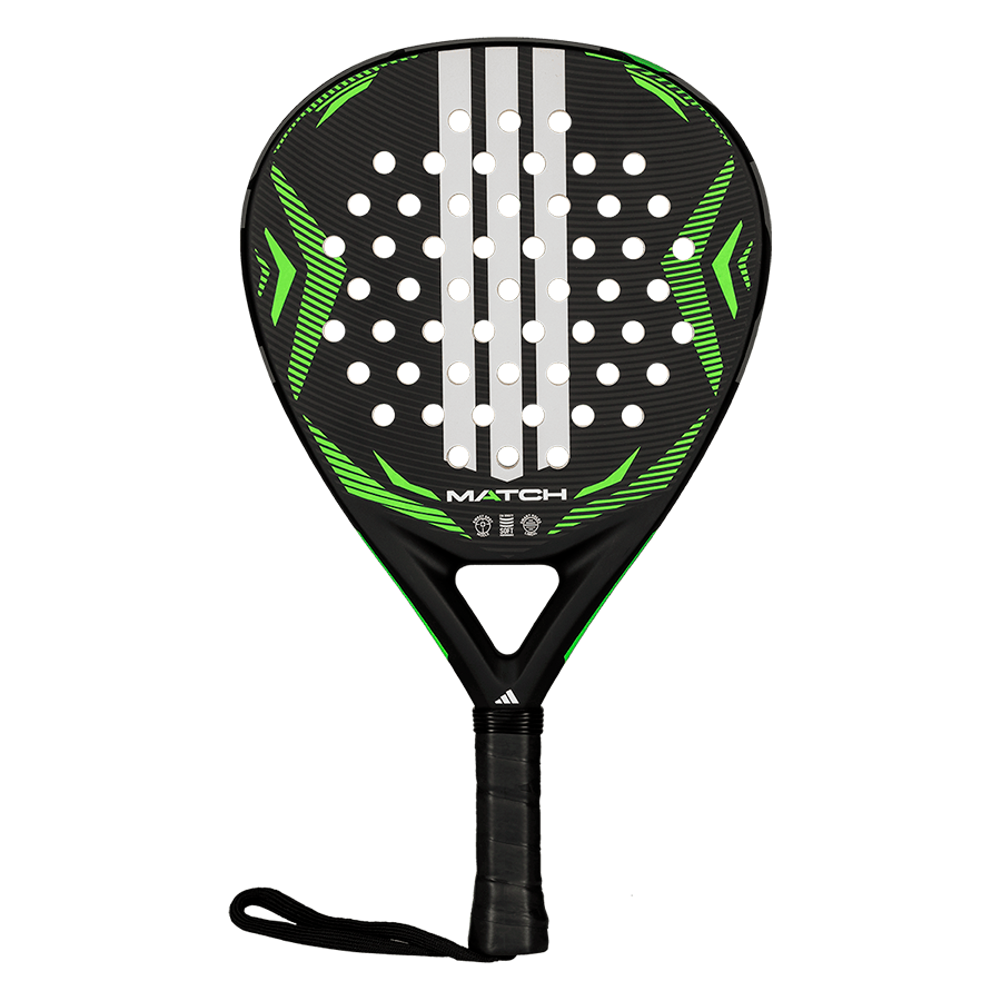 adidas Match Black Lime 2026 Padel Racket 