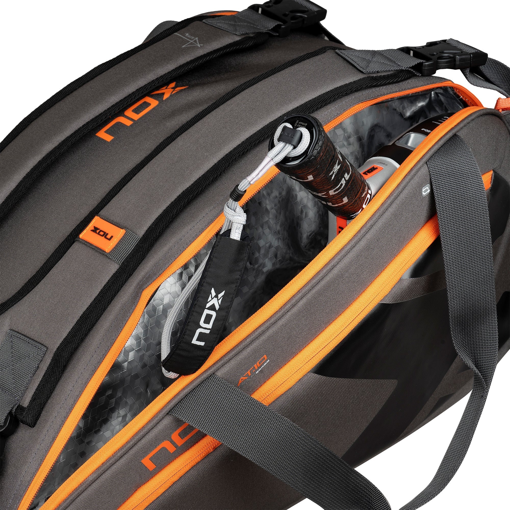 Paletero AT10 TEAM gris/naranja - NOX2024Paleteros