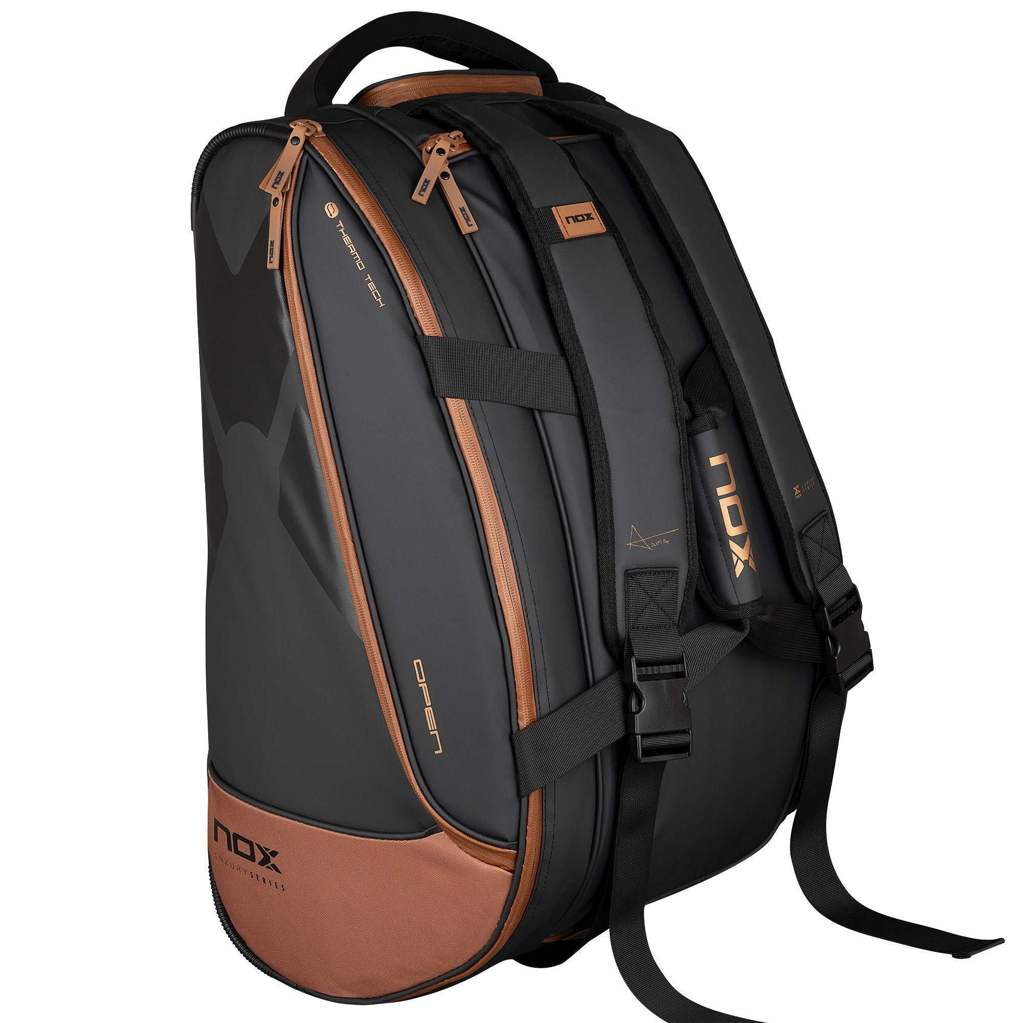 Paletero LUXURY OPEN SERIES negro/marrón - NOX2024Paleteros