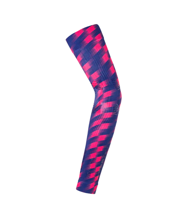 Floky No Strain Fusion Compression Sleeves Purple-Fuchsia