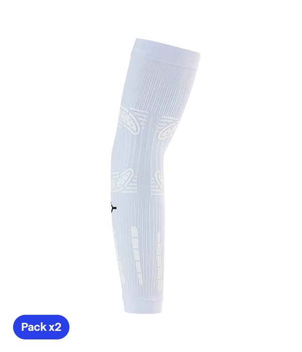 Floky No Strain Compression Sleeves White