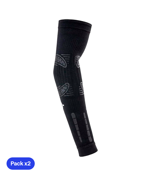 Floky No Strain Compression Sleeves Black