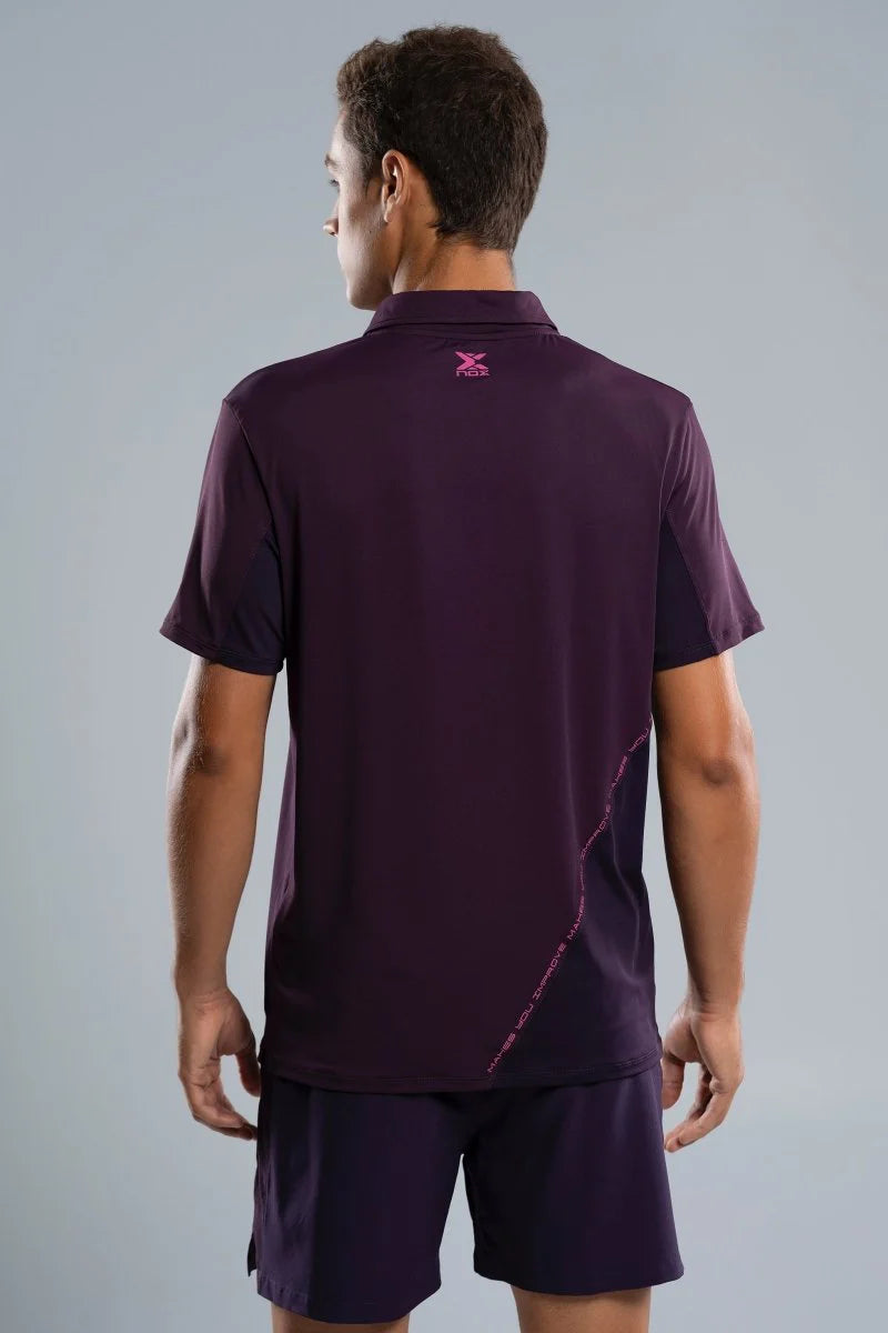 NOX POLO HOMBRE PRO DEEP PURPLE