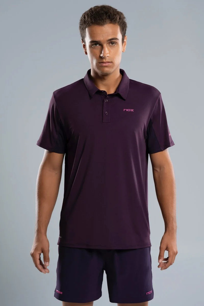 NOX POLO HOMBRE PRO DEEP PURPLE