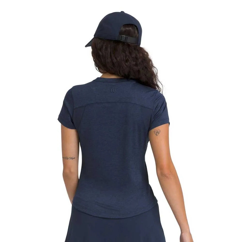 Camiseta Wilson Team Graphic Azul Mujer