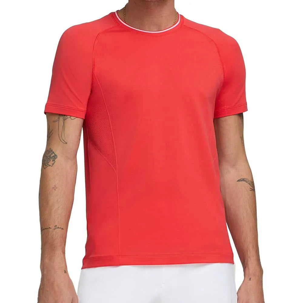 Wilson Camiseta Team Seamless Crew Rojo