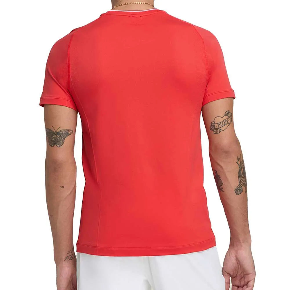 Wilson Camiseta Team Seamless Crew Rojo