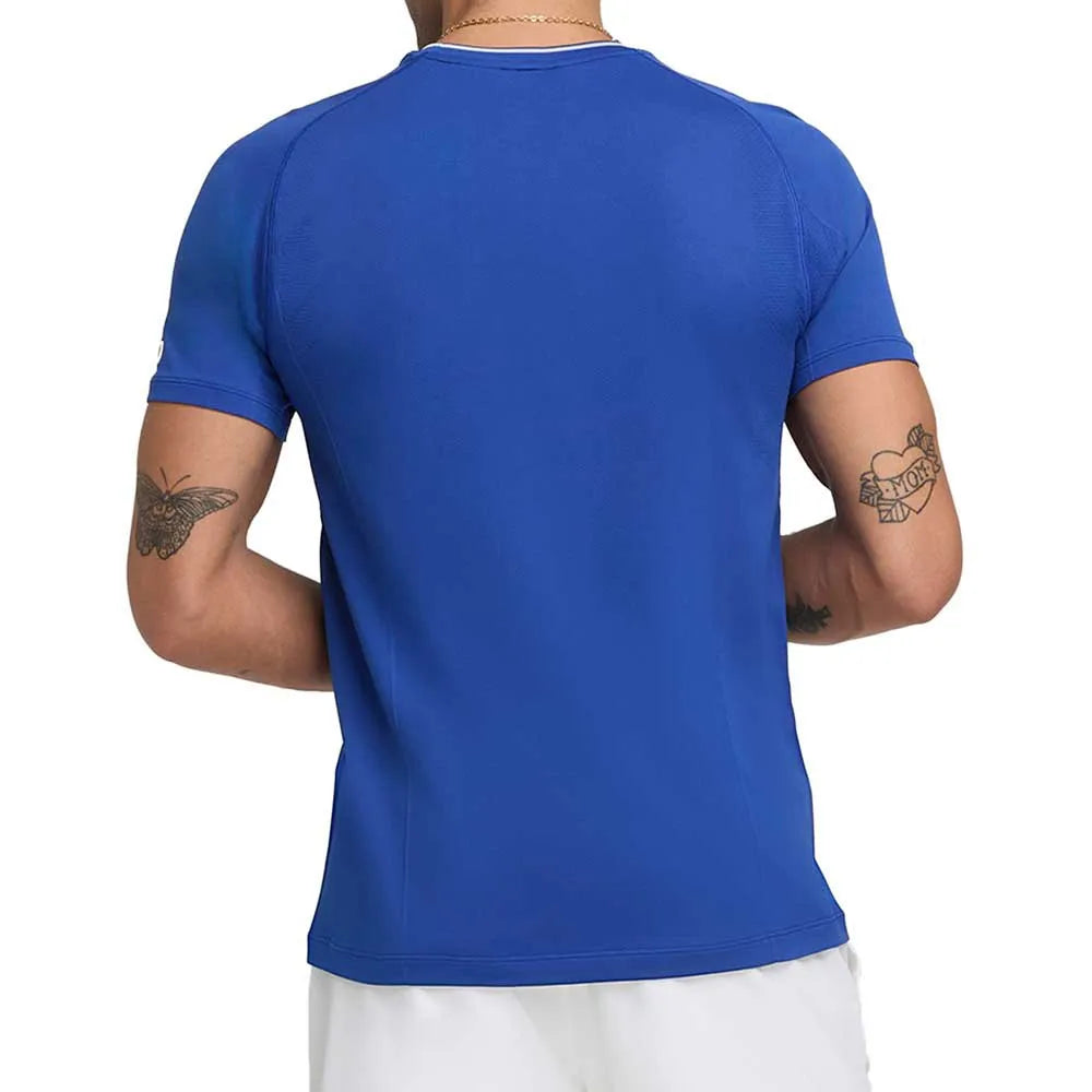 Wilson Camiseta Team Seamless Crew Azul