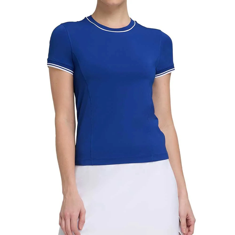 Camiseta Wilson Team Seamless Azul Real Mujer
