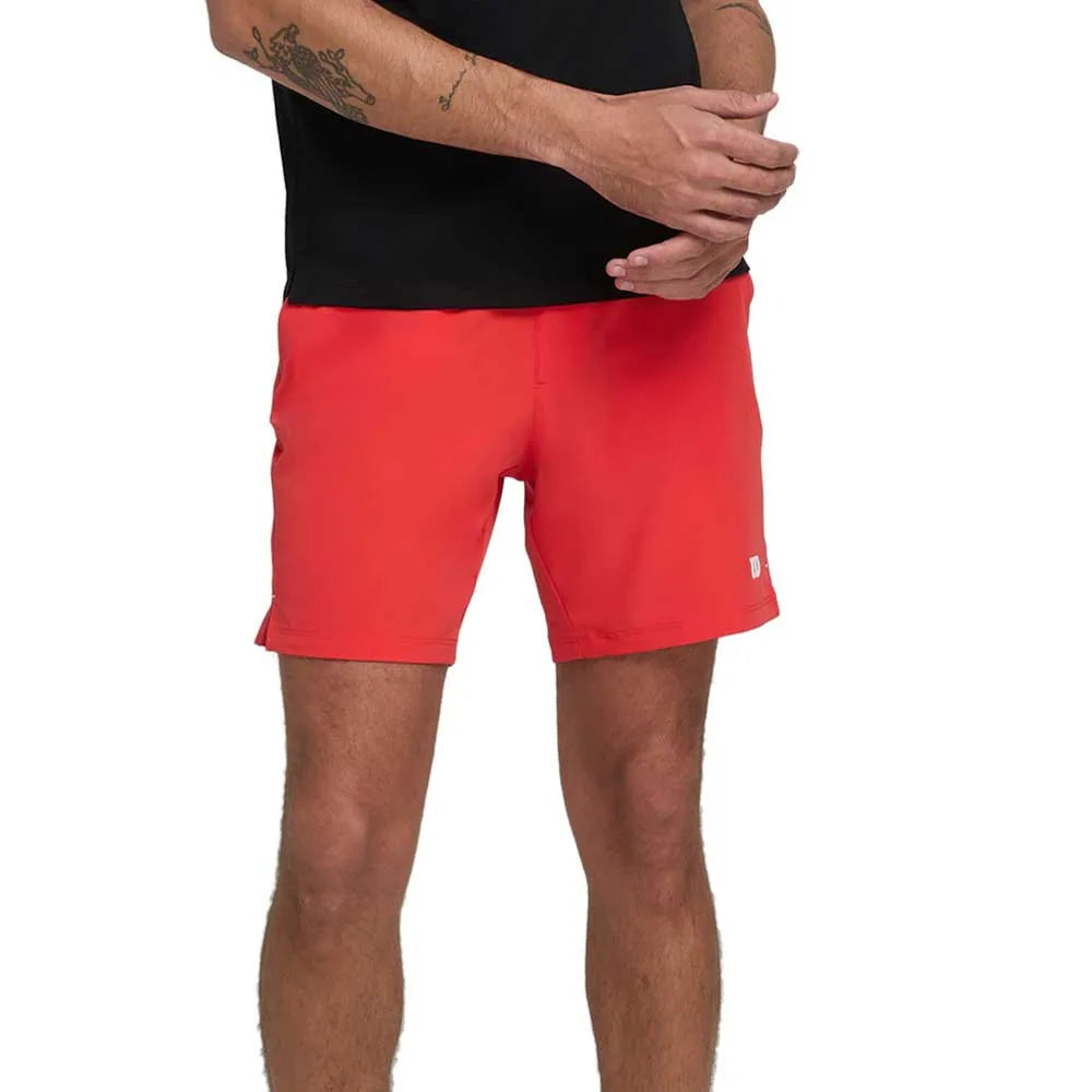 Wilson Pantalones cortos Team 7 Rojo