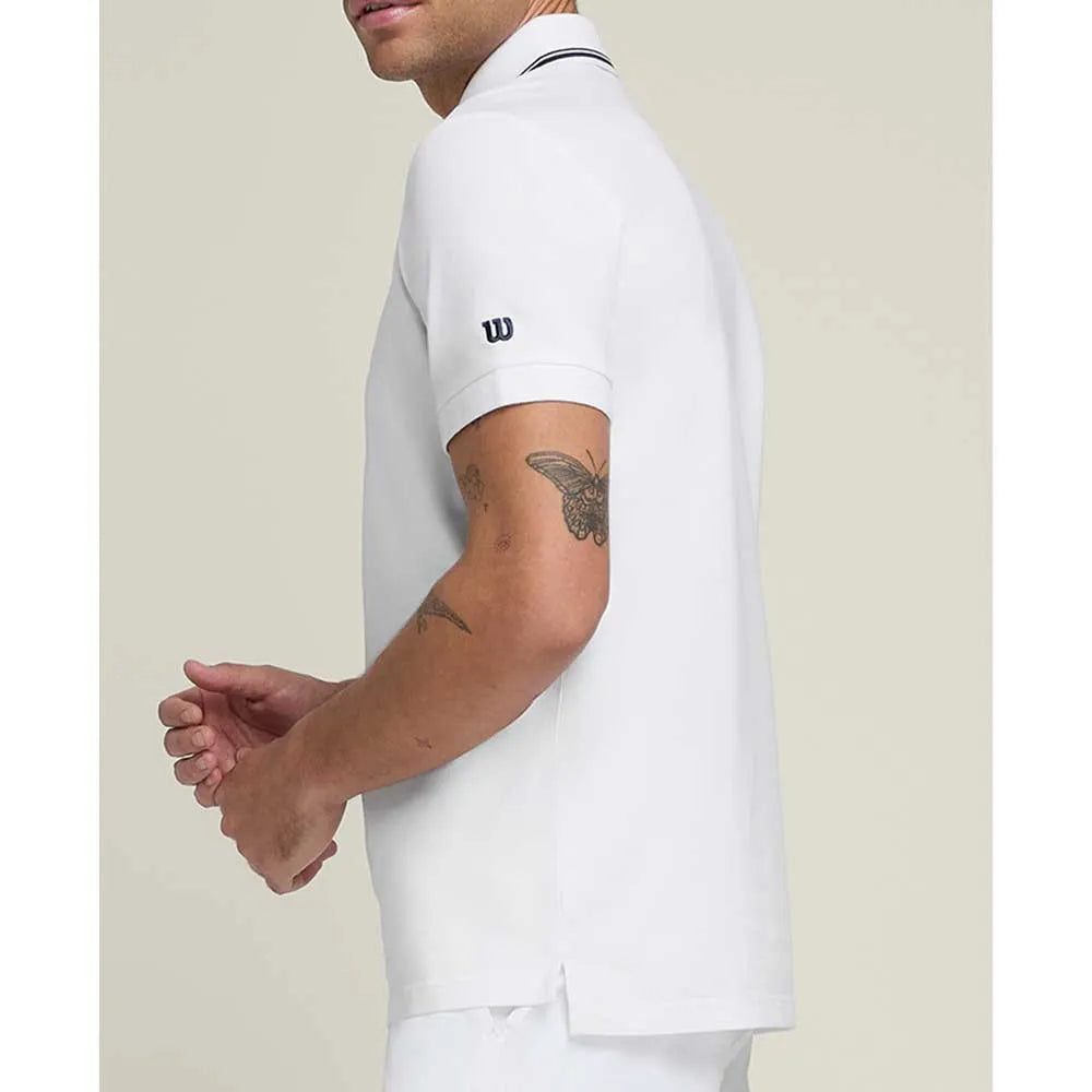 Wilson Polo Team Pique Blanco