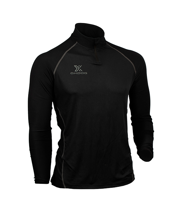 Oxdog Winton Warm-Up Shirt, Black