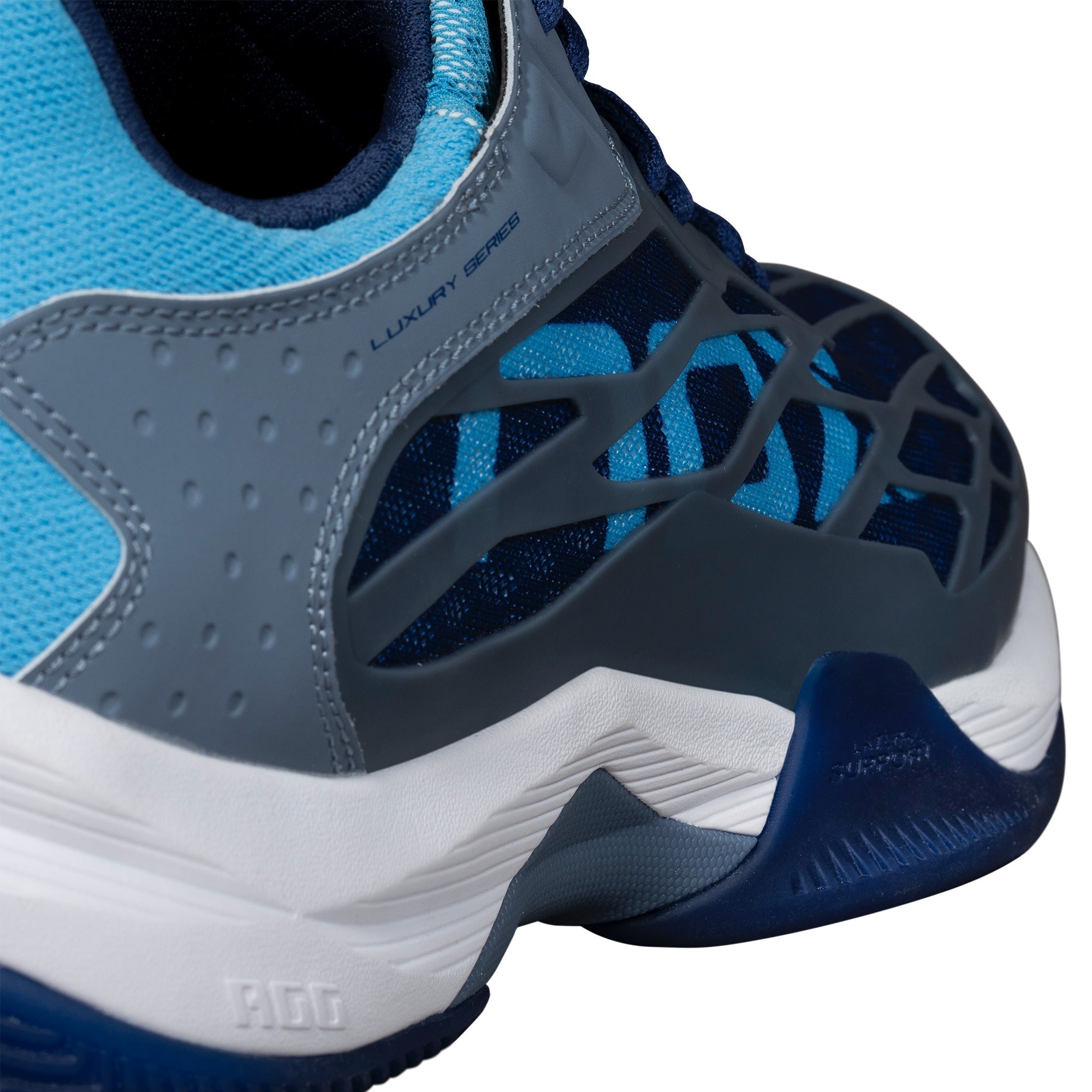 Zapatillas de pádel Nox AT10 LUX Piedra/Azul bonnie - NOX2024Zapatillas