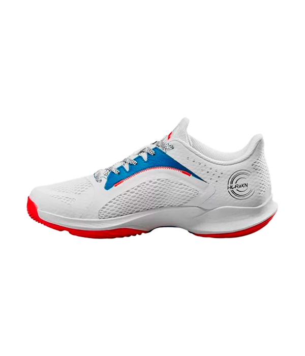 Wilson Hurakn 2.0 Women White/DV Blue/Wilson Red Sneakers